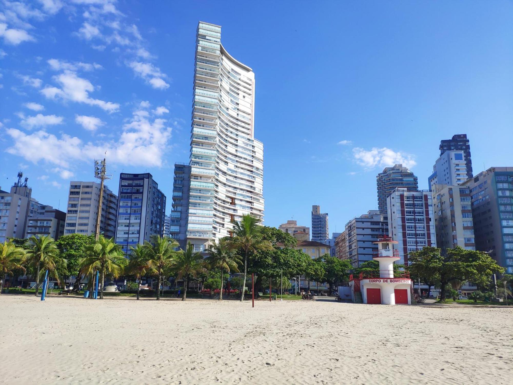 Book Santos - Unlimited 3202 - 2 Quartos Alto Padrao Vista Mar Eksteriør bilde