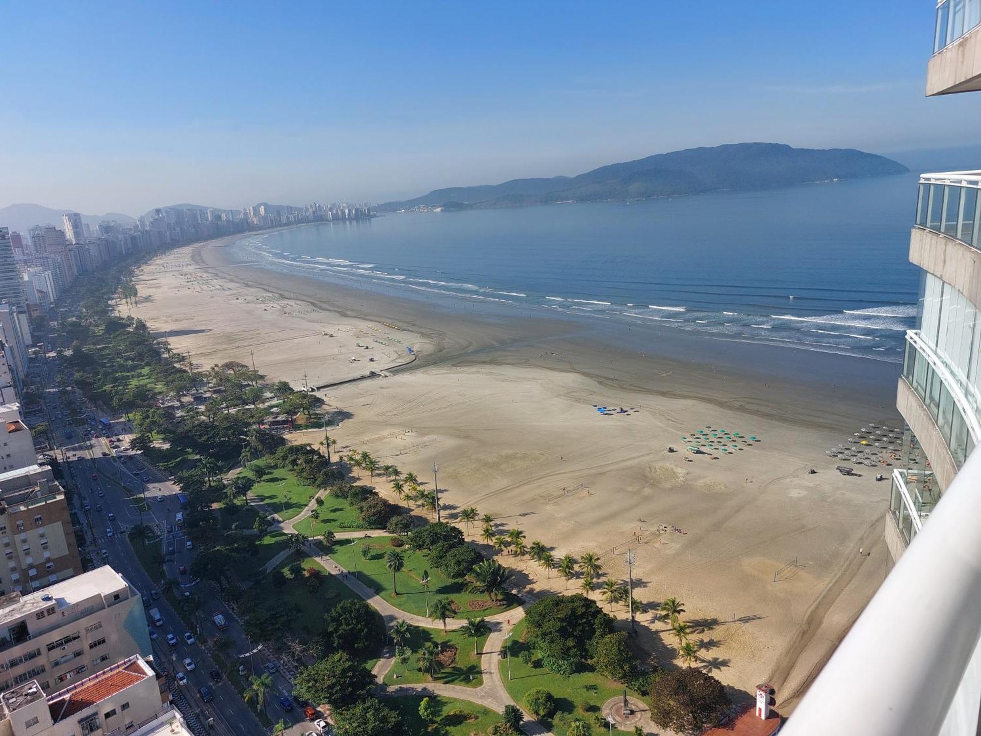 Book Santos - Unlimited 3202 - 2 Quartos Alto Padrao Vista Mar Eksteriør bilde